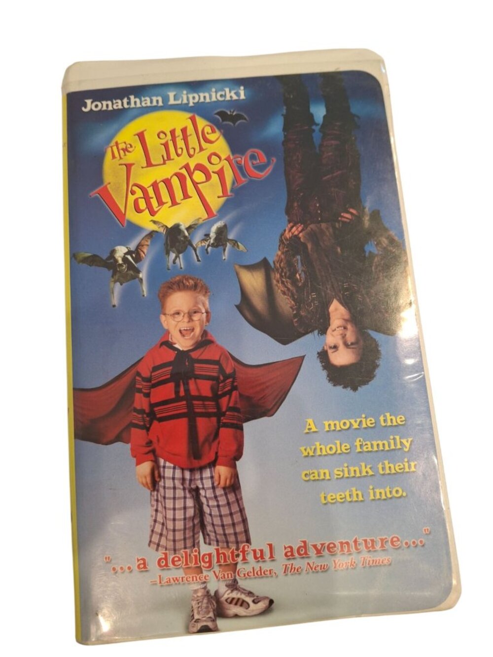 The Little Vampire VHS 2000 Jonathan Lipnicki Family Comedy Horror Movie Tape